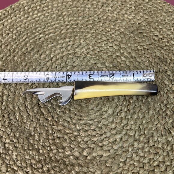 Vintage TRAV-L-BAR Bakelite Handle Stainless Steel Can & Bottle Opener - Picture 3 of 6